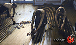 The Parquet Planers, 1875 Gustave Caillebotte